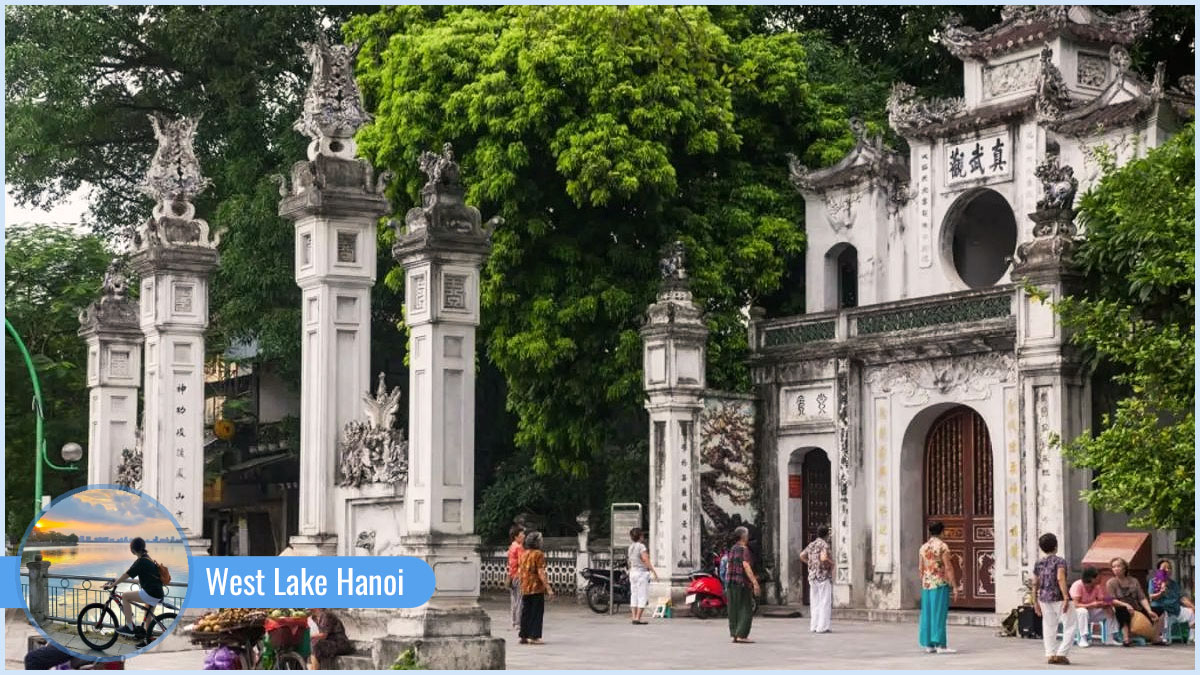 West Lake Hanoi Attractions - Quan Thanh Temple