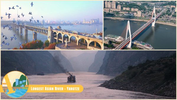 Yangtze is the longest Asian river