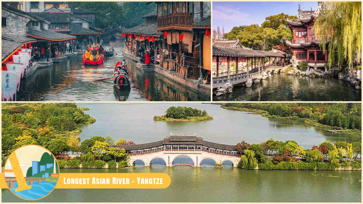 Yangtze, the longest Asian river, has nurtured China's rich cultural heritage