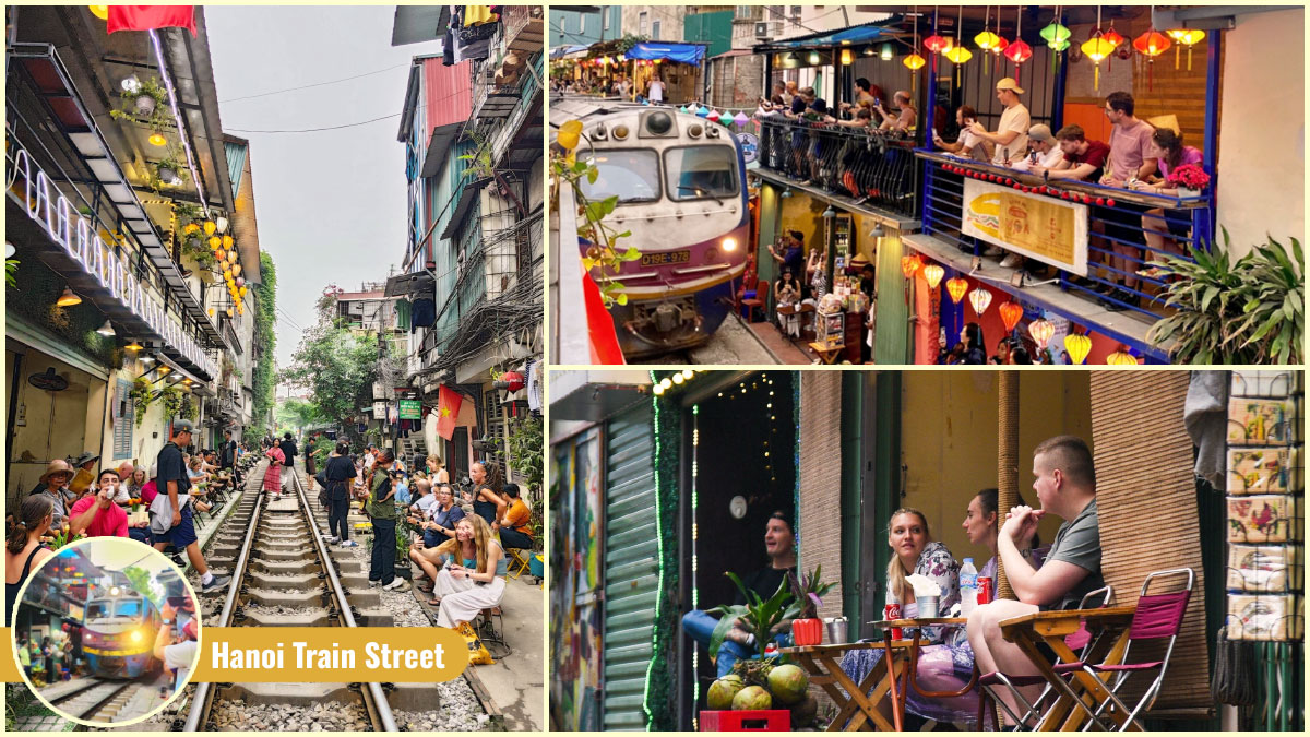 Experience the coffee culture along Hanoi Train Street