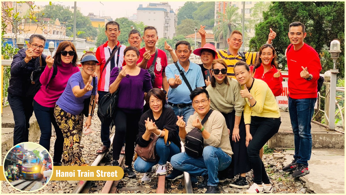 Hanoi Train Street is a must-see spot during your Hanoi visit