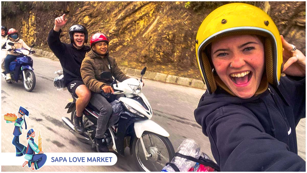 It’s quite convenient to get to Sapa Love Market