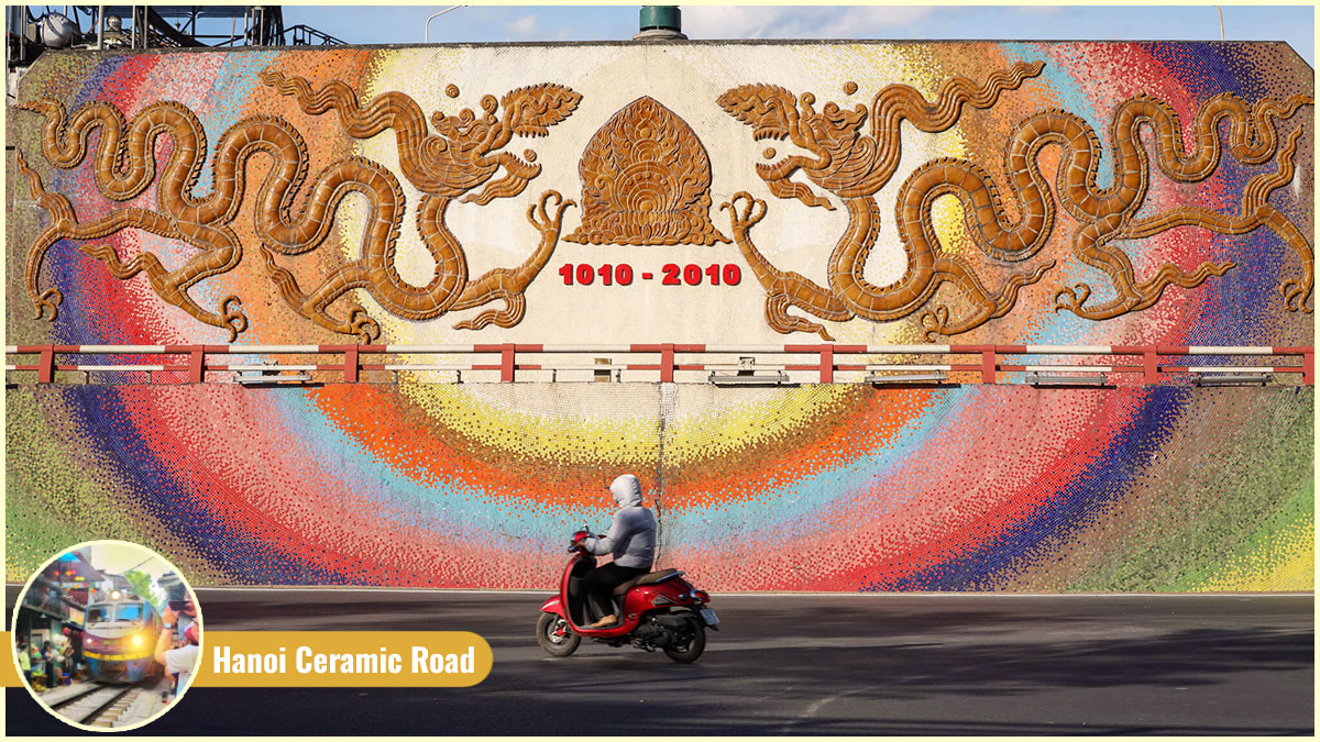 Nearby Hanoi Train Street - Hanoi Ceramic Road