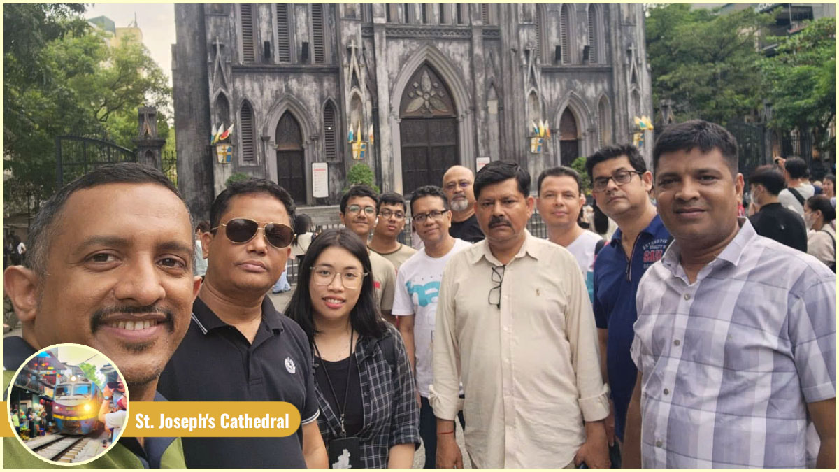 Nearby Hanoi Train Street - St. Joseph’s Cathedral