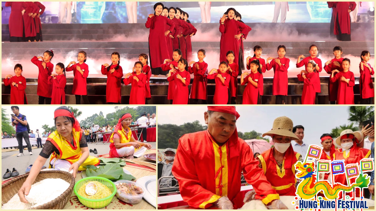 The Hung King Festival features an array of exciting festivities for visitors to enjoy