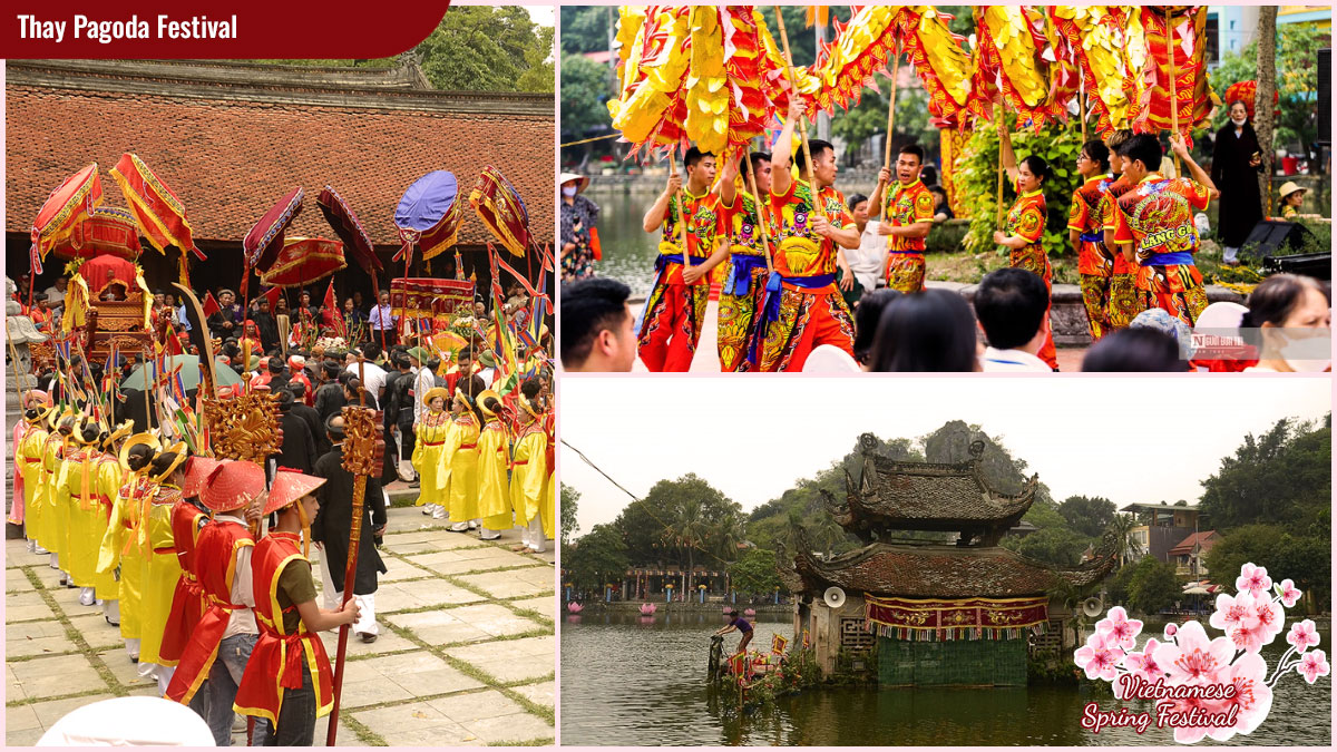 Vietnamese Spring Festival - Thay Pagoda Festival