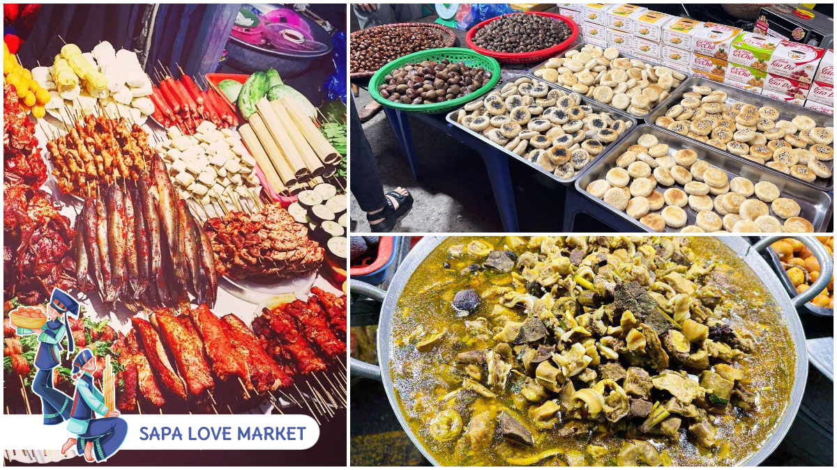 What to Experience in Sapa Love Market - Try Local Food in Sapa