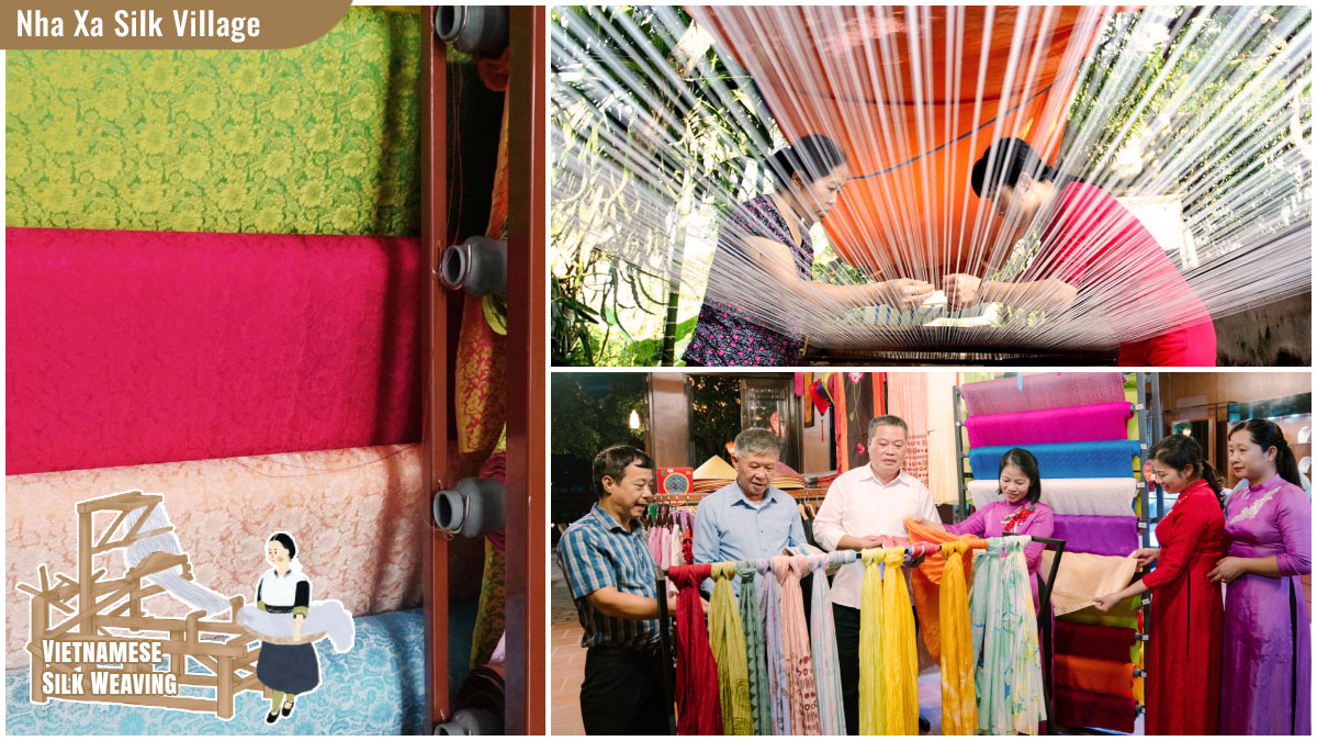 Vietnamese Silk Weaving Villages - Nha Xa Village