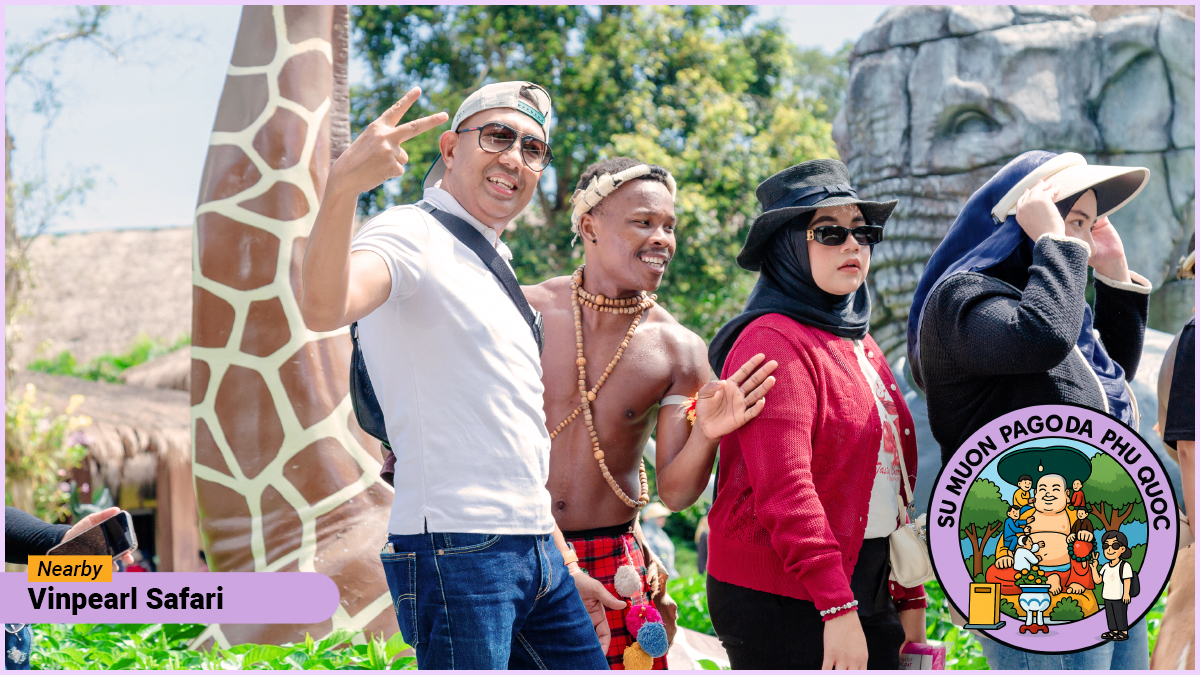 Attraction nearby Su Muon Pagoda Phu Quoc - Vinpearl Safari Attraction nearby Su Muon Pagoda Phu Quoc - Vinpearl Safari