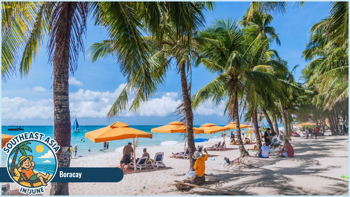 Beach Destinations in Southeast Asia in June - Boracay Beach Destinations in Southeast Asia in June - Boracay