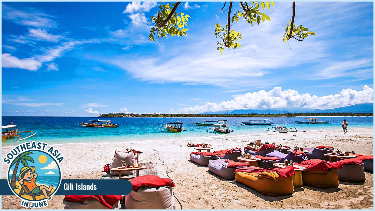 Beach Destinations in Southeast Asia in June - Gili Islands Beach Destinations in Southeast Asia in June - Gili Islands