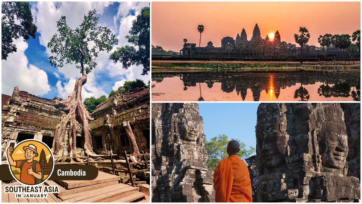 Best Places to Visit in Southeast Asia in January - Cambodia Best Places to Visit in Southeast Asia in January - Cambodia