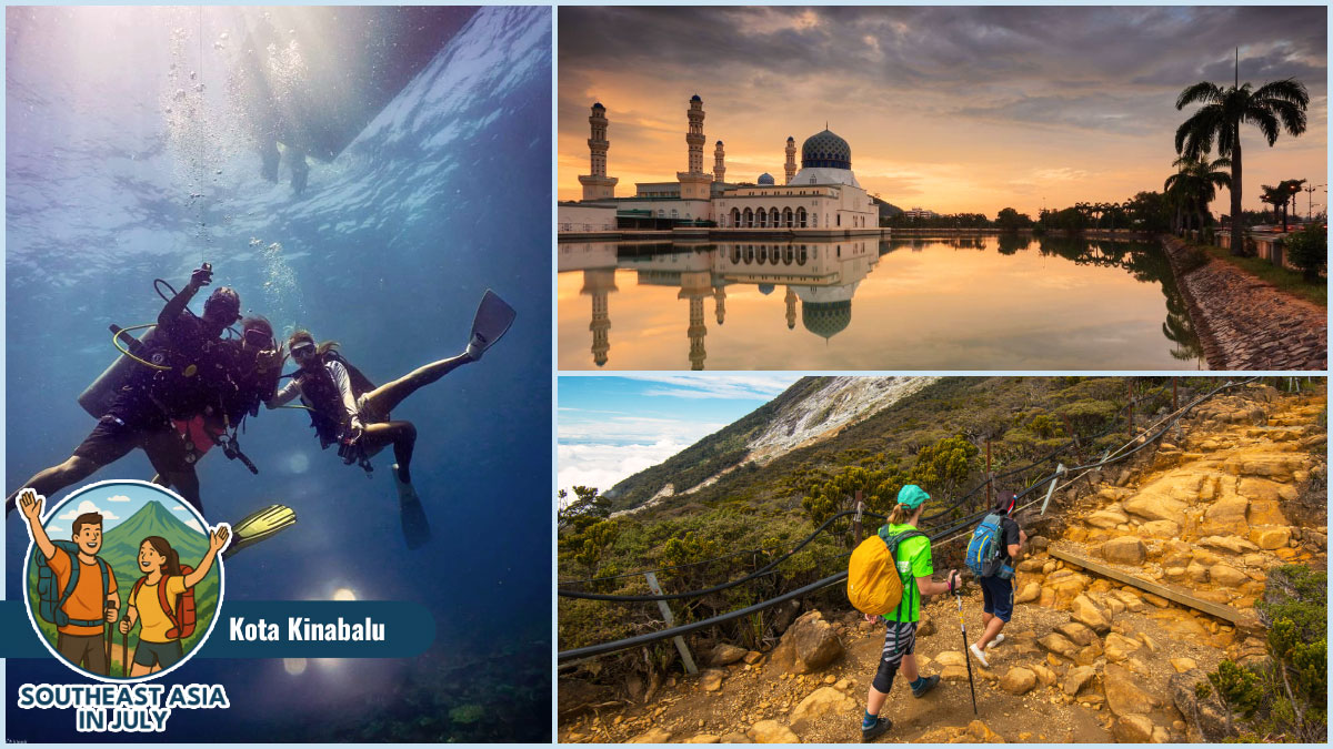 Best Places to Visit in Southeast Asia in July - Kota Kinabalu Best Places to Visit in Southeast Asia in July - Kota Kinabalu
