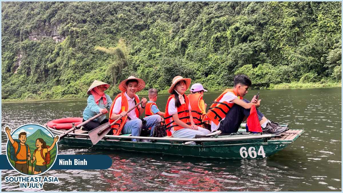 Best Places to Visit in Southeast Asia in July - Ninh Binh Best Places to Visit in Southeast Asia in July - Ninh Binh