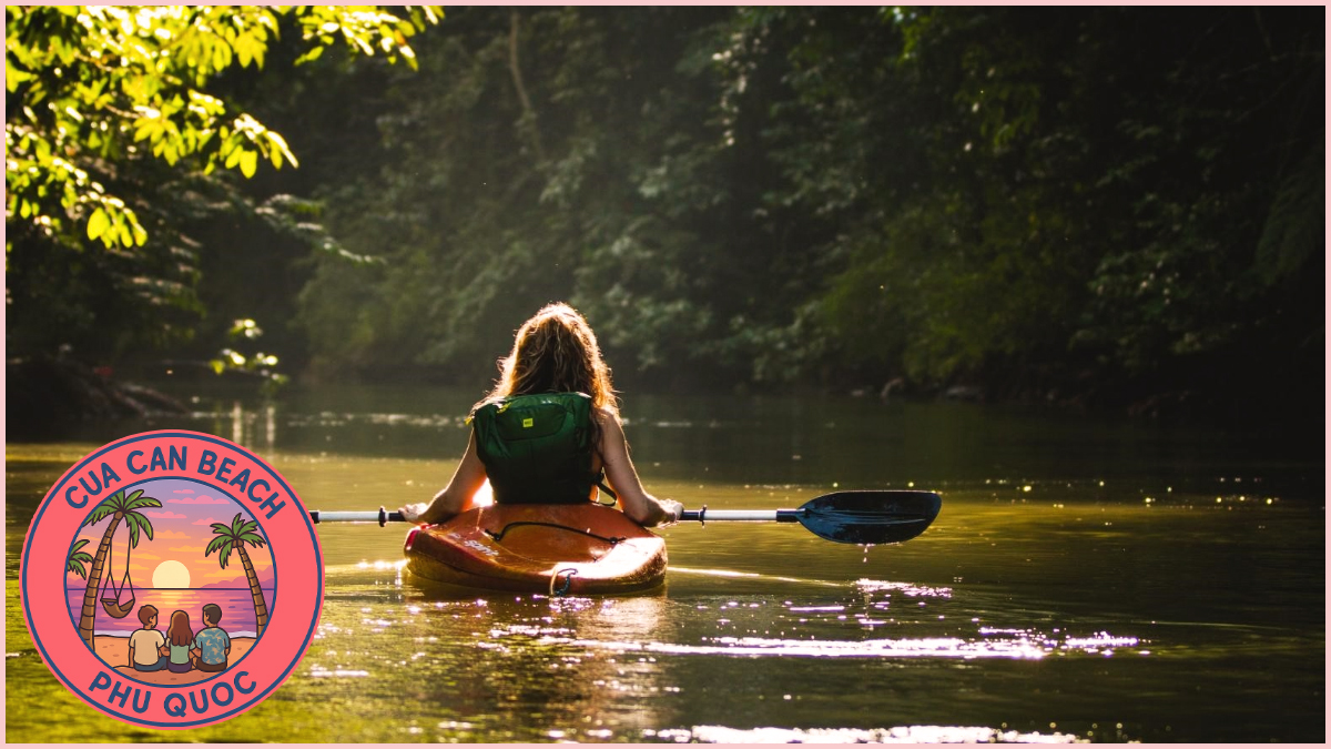 Kayaking Adventures at Cua Can Beach Phu Quoc