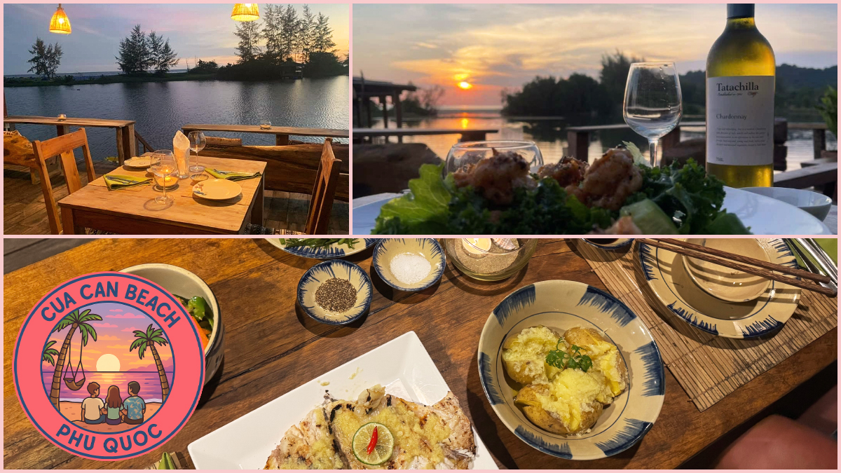 Local Seafood in Cua Can Beach Phu Quoc - Eco Lagoon