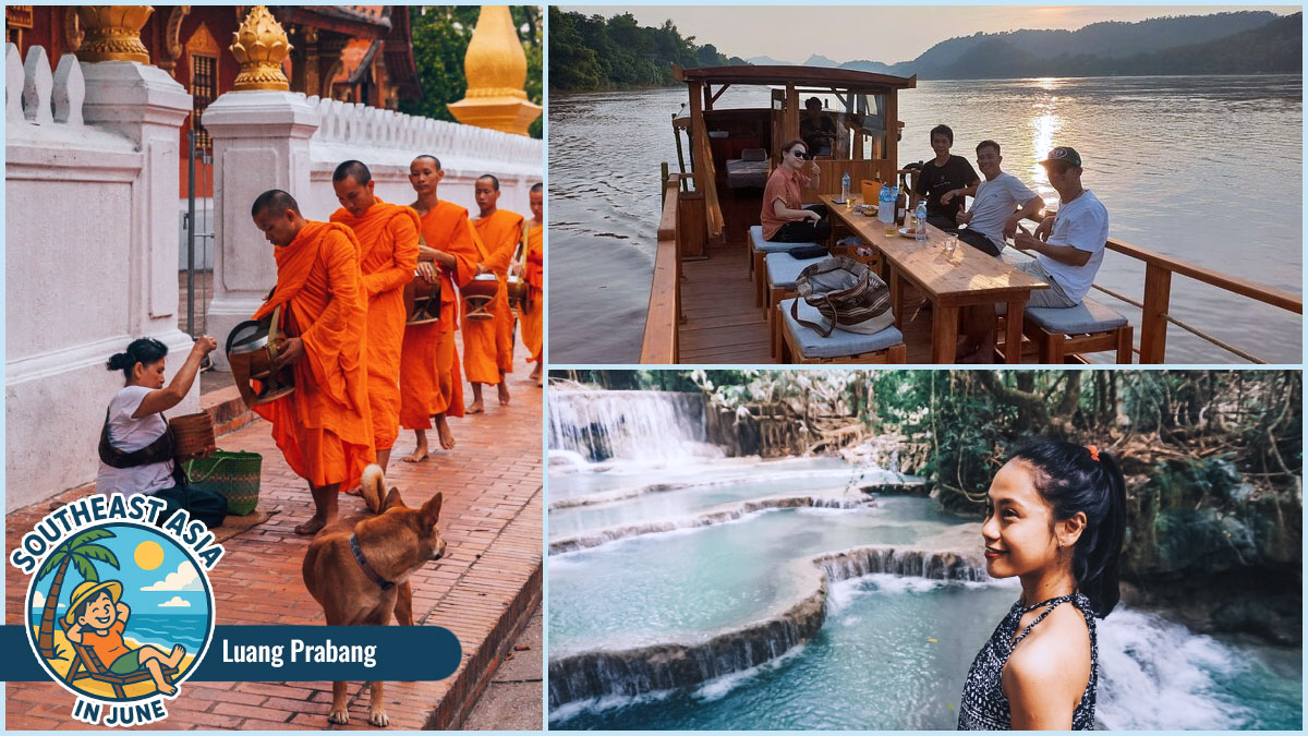Places to Visit in Southeast Asia in June for Summer Vacation - Luang Prabang Places to Visit in Southeast Asia in June for Summer Vacation - Luang Prabang