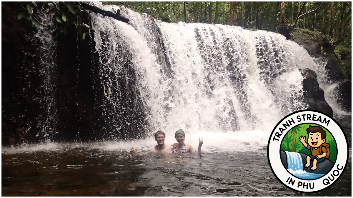 Relax in the Refreshing Waters at Tranh Stream in Phu Quoc