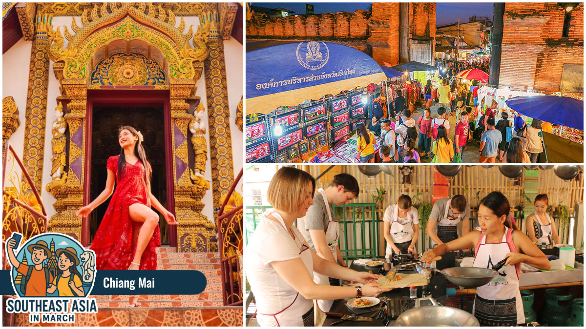 Where to Go in Southeast Asia in March - Chiang Mai Where to Go in Southeast Asia in March - Chiang Mai
