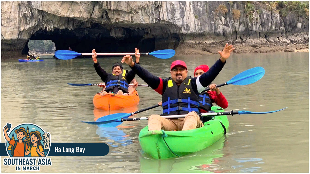 Where to Go in Southeast Asia in March - Halong Bay Where to Go in Southeast Asia in March - Halong Bay