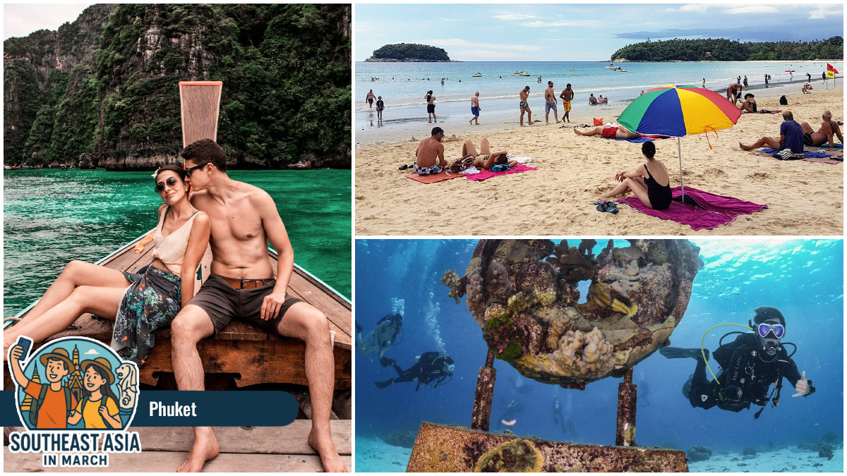 Where to Go in Southeast Asia in March - Phuket Where to Go in Southeast Asia in March - Phuket