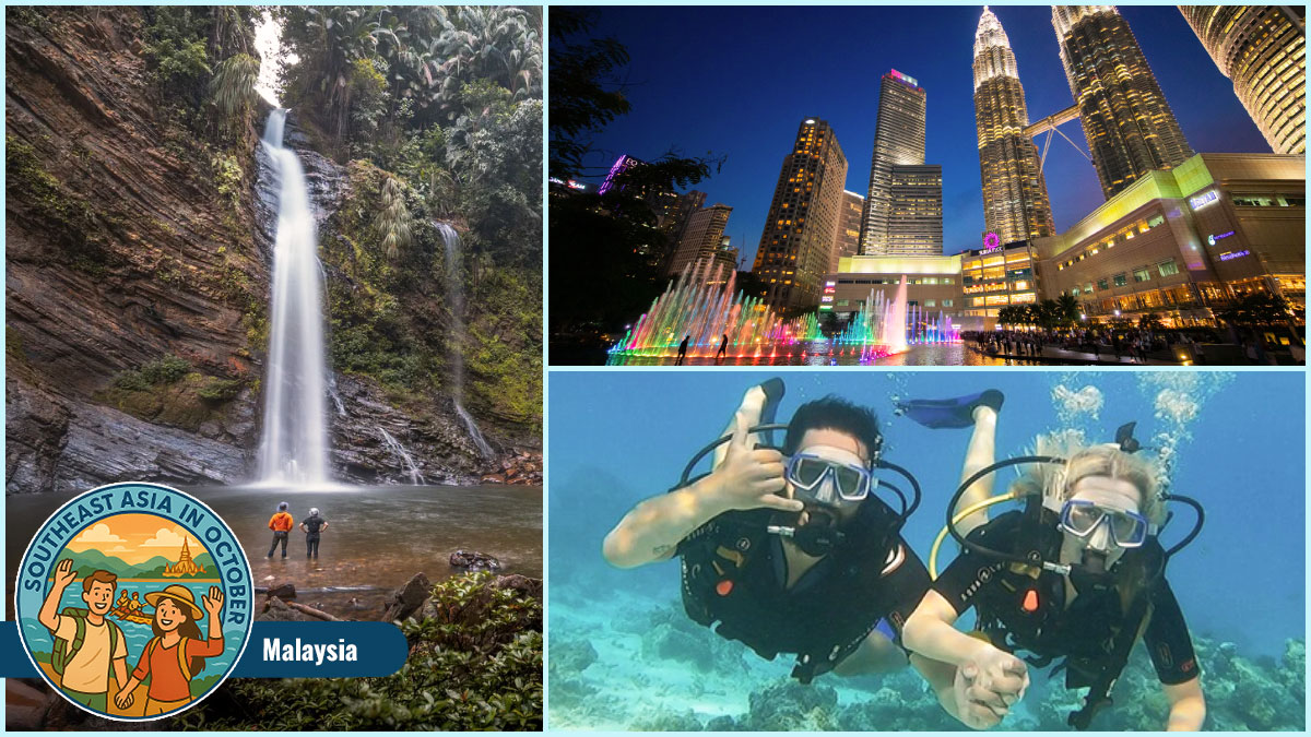 Where to Travel in Southeast Asia in October - Malaysia Where to Travel in Southeast Asia in October - Malaysia