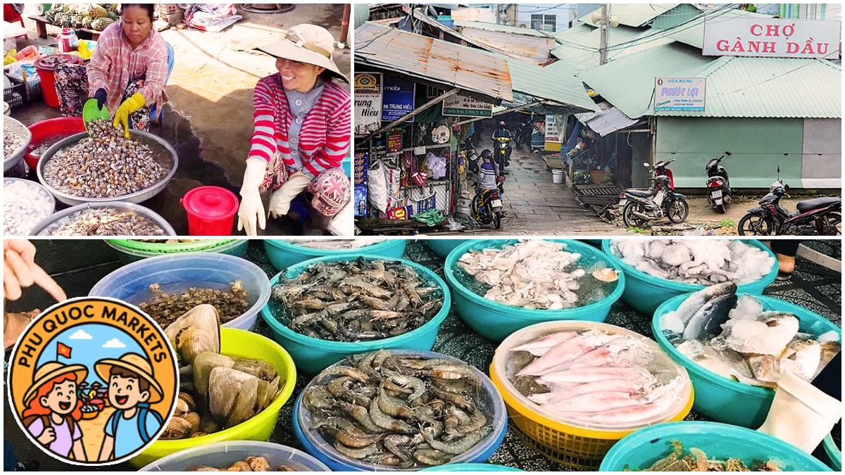 Top Phu Quoc Markets - Ganh Dau Market Top Phu Quoc Markets - Ganh Dau Market